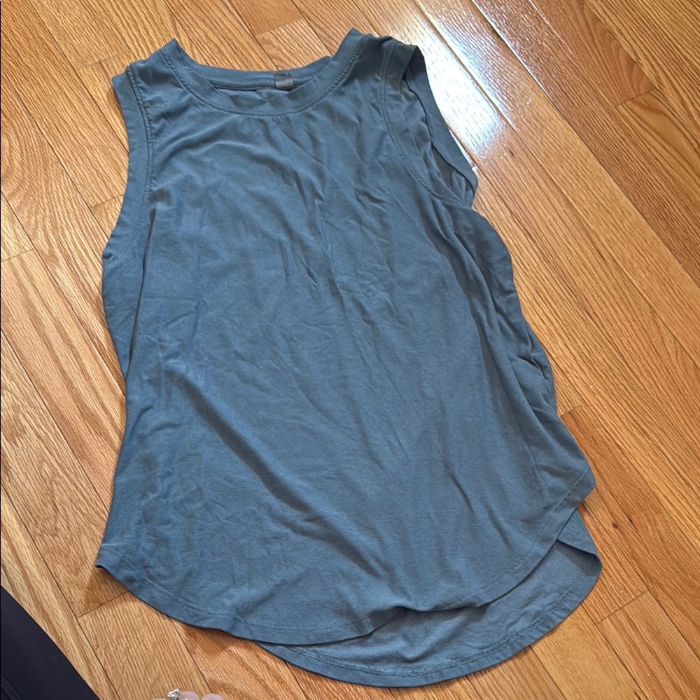 Casual Sleeveless Top in Teal
